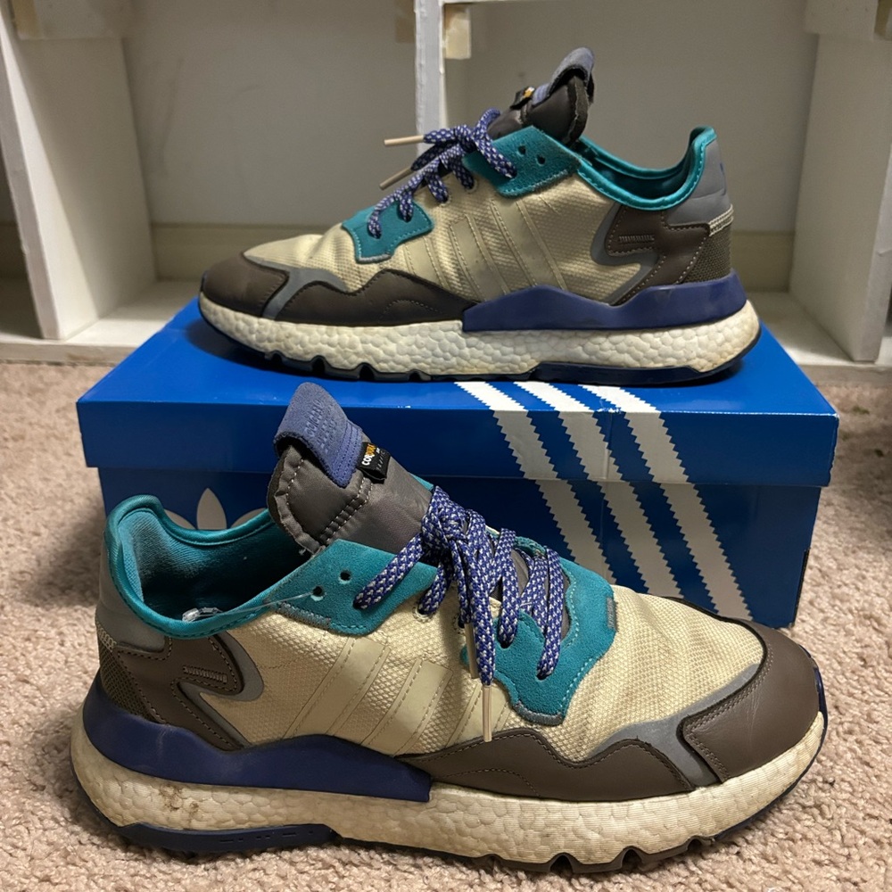 Adidas Sneakers Nite Jogger Desert Sand NIB Boost